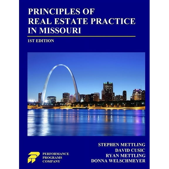 Principles of Real Estate Practice in Missouri: 1st Edition (Paperback)