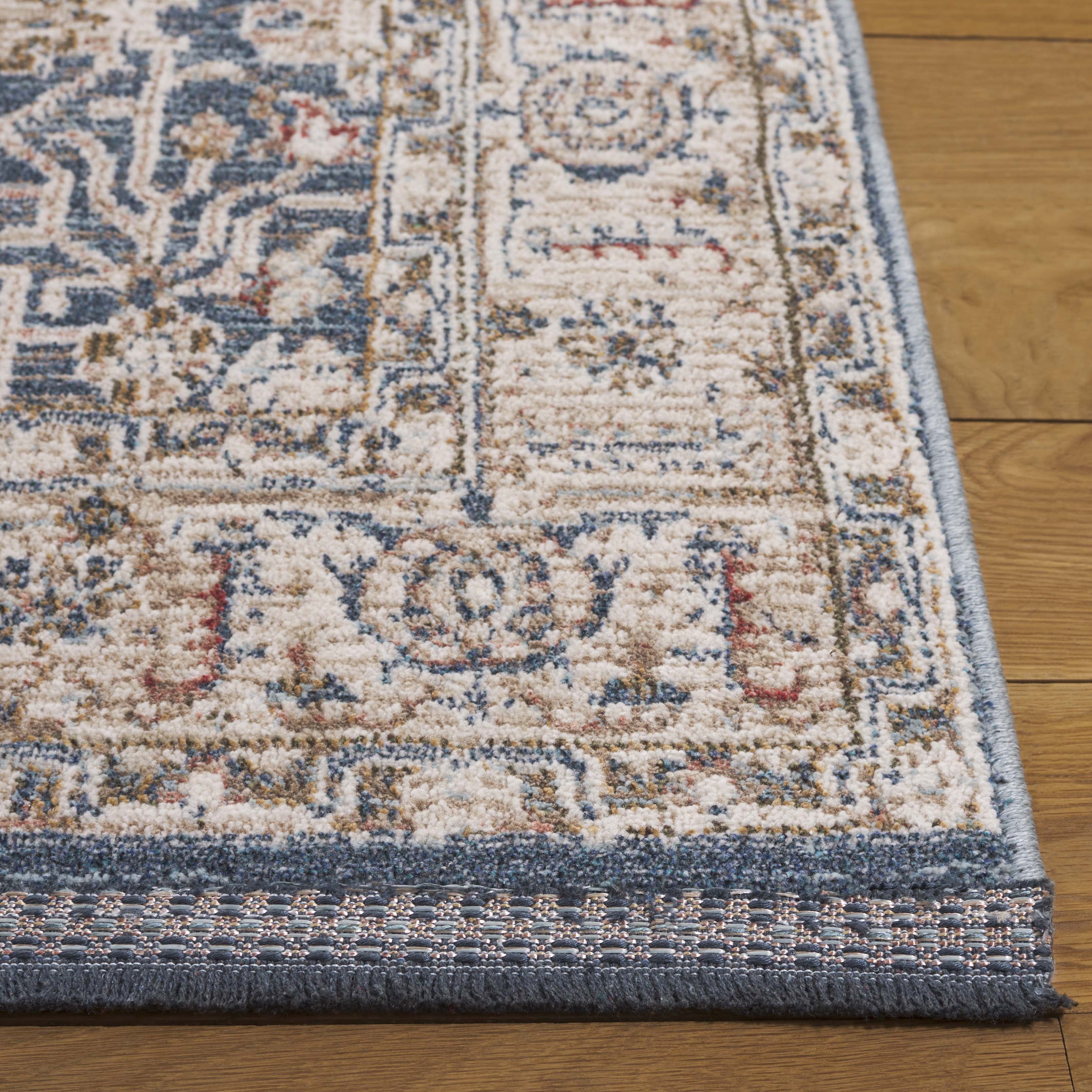 SAFAVIEH Vivaldi Roberta Abstract Area Rug, Light Blue/Ivory, 8' x 10'