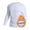A-White527, variant on Bibifish Mens T-Shirts Slim Fit Lined Long Sleeve Tees Winter Warm Thermal Workout Tshirts