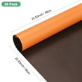 thumbnail image 3 of 20pcs Flower Wrapping Paper Bouquet 23 Inch, Orange & Dark Red, 3 of 8