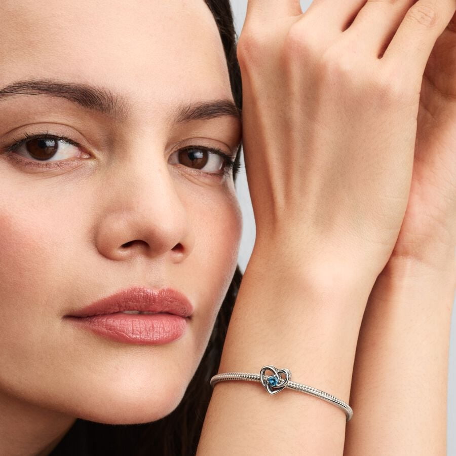 Pandora Entwined Heart Charm for UNICEF Sterling silver