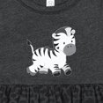 thumbnail image 4 of Inktastic Zebra Girls Baby Dress, 4 of 5