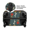 thumbnail image 6 of Uemuo Cute Animal Forest Printed Washable Luggage Cover - Fashion Suitcase Protector Fits 18-32 Inch Luggage -, 6 of 9