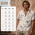 thumbnail image 4 of FOR U DESIGNS Cat Floral Print Couple Shirts and Dress Matching Outfit Linen-Style Flowy Womens Sleeveless Sundress with Pocket Casual Mens Buttons Shirt, 4 of 7