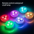 thumbnail image 6 of Mini Aquarium Lamp,5PCI Pool Submersible LED Lights with Suction Cups,Remote Controlled,IP68,15 Color-Changing LED Lights with Timer Underwater, 6 of 9