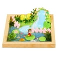 thumbnail image 1 of Kit de Matériel Fait Main Micro Scène Petite Chapiteau Rouge Colle Cristal Argile Légère Jouets Parent-Enfant Bricolage, 1 of 4