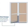 thumbnail image 4 of Fire Rated/Aluminum Door Sweep with Solid Rubber Extrusion (7583MA), 11/32”W x 1.19”H (36"), 4 of 4