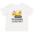 thumbnail image 3 of Inktastic My Grandma Loves Me Grandson Truck Boys Baby T-Shirt, 3 of 5