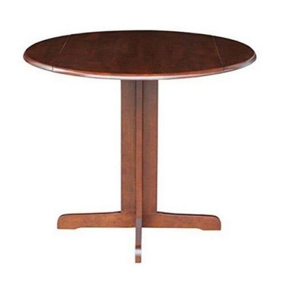 36 in. Dual Drop Leaf Dining Table - Espresso