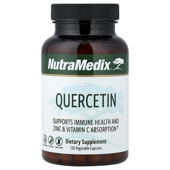 NutraMedix Quercetin, 120 Vegetable Capsules (250 mg per Capsule)