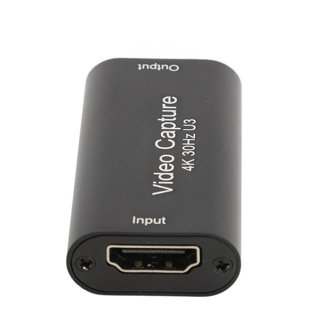 USB 3.0 Video Capture Card, Game Video Capture Card Compact 1080P 60Hz 4K 30Hz Professional for Games
