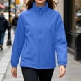 thumbnail image 4 of Kelon Women's Lightweight Softshell Jacket Windbreaker Jacket for Running Hiking, L, 4 of 7
