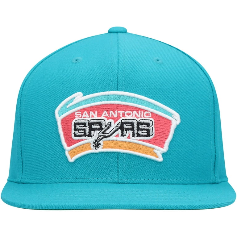 Mitchell & Ness Men's San Antonio Spurs 2 Tone Snapback Cap