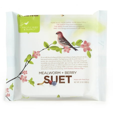 pacific bird supply pb 0025 berry mealworm suet cake pacific bird supply pb 0025 berry mealworm suet cake