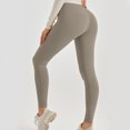 thumbnail image 2 of XIAfhje Leggings for Women High Waisted Buttery Soft Elasticated Tummy Control Seamless Yoga Pants Full-Length,for Workout & Running Gym, 2 of 4