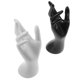 thumbnail image 4 of Simulated Hand Jewelry Display 2Pcs Holder Ideal For Weddings And Birthday Decor, 4 of 4