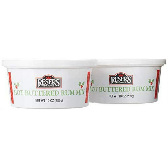 Reser's Hot Buttered Rum Hot Toddy Mix 10 Oz. (Pack of 2)