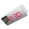 thumbnail image 1 of Matsuzay Plastic Digital Alarm Portable Angle Adjustable Clock Projector Indoor Screen Memory LED Thermometer Clocks Acrylic Function Electrodomésticos Luz roja, 1 of 6