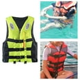 thumbnail image 2 of S SERENABLE Gilet de Sauvetage Réfléchissant à 360 Degrés Maillot de Bain Veste de Nage pour Kayak Flottant Rafting 3TG Jaune, 2 of 9