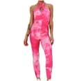thumbnail image 2 of Taylonsss Clearance Women's High Waist Pockets Running Tie-dye Pants Workout Leggings Yoga Pants, 2 of 9