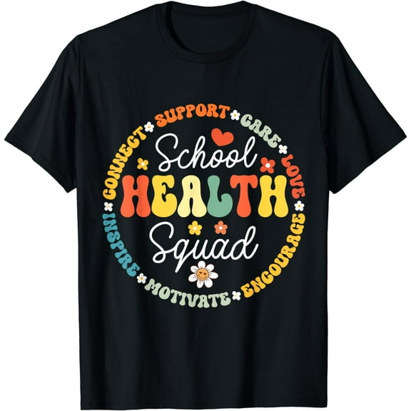 School Health Squad Funny Back To School Nurse Squad T-Shirt
