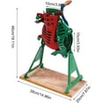 thumbnail image 6 of 2-in-1 Corn Sheller Heavy Duty Shelling Machine,Corn Thresher & Peeling Peeler Corn Stripper Tool High Threshing Efficiency Small Agricultural Household Machinery (Green), 6 of 6