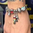 thumbnail image 2 of Guvpev Trick or Treat Charm Bracelet Advent Calendar 2025, DIY Jewelry Making Kit with 20Pcs Charm Beads, 2 Bracelets & 2 Necklace, Haloween Countdown Calendar, Haloween Gifts for Girls, Kids & Teens, 2 of 5