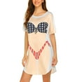 thumbnail image 3 of Ekouaer Women Bikini Body Shirt Lady's Plus Size Bikini Tshirt Funny Bathing Suit, 3 of 6