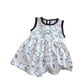 thumbnail image 1 of Odeerbi Niñas Verano Vestido Tanque Algodón Estampado Oso A-Vestido de Sol Infantil Sin Mangas Y Cuello Redondo, 1 of 3