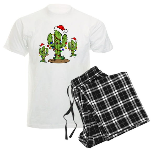 CafePress - Funny Arizona Christmas Men's Dark Pajamas - Men's Light Loose Fit Cotton Pajama Set
