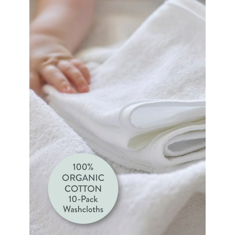 organic cotton washcloths 3 pack