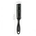 thumbnail image 3 of ACDANC 3pcs Hair Cutter Comb Double Side Haircut Scissors Metal Razor Plastic Hair Comb Cutter Trimmer with Stainless Steel Hair Shaper Razor for Both Long and Short Hair (Black), 3 of 7