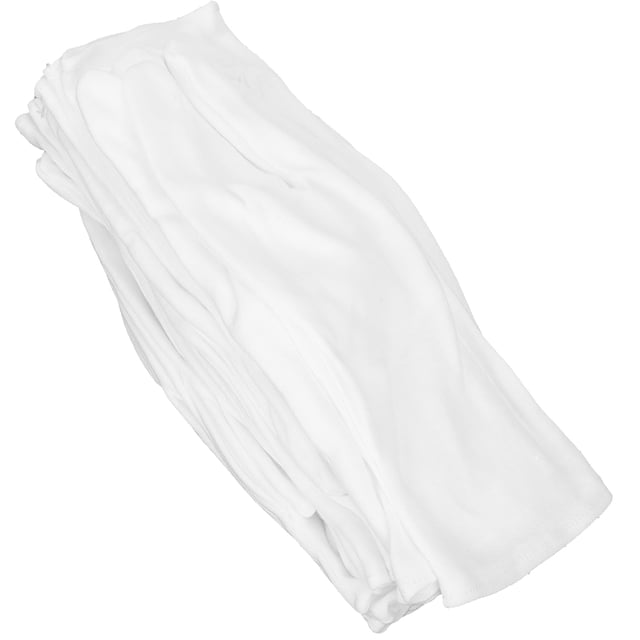 Guantes de trabajo, 12 pares de algodón blanco Guantes de algodón blancos Guantes de algodón Tecnología de vanguardia