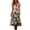 Hot Pink, variant on Women's Summer V Neck Short Sleeve Vintage Floral Print Dress Loose Fit Flowy A Line Beach Dress for Beach Vacations and Casual Daily Wear