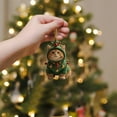 thumbnail image 4 of 1Pc Cat Christmas Ornament,2D Realistic Cats Ornaments for Christmas Tree -Acrylic Kitten Ornament Decor,Gifts for Cat Lovers Women&Men Pet Memorial Keepsake,Christmas Tree Acrylic Hanging Pendant, 4 of 7