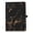 Black, variant on Marble Hardcover Lined Journal, 8.27"x5.51", 96 Pages, White & Ivory Paper, 2 Ribbon Bookmarks, Lay-Flat