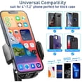 thumbnail image 4 of Topgo Adjustable Neck Cup Holder Phone Mount, for iPhone 16/15 Pro, Samsung All Phones - Black, 4 of 8