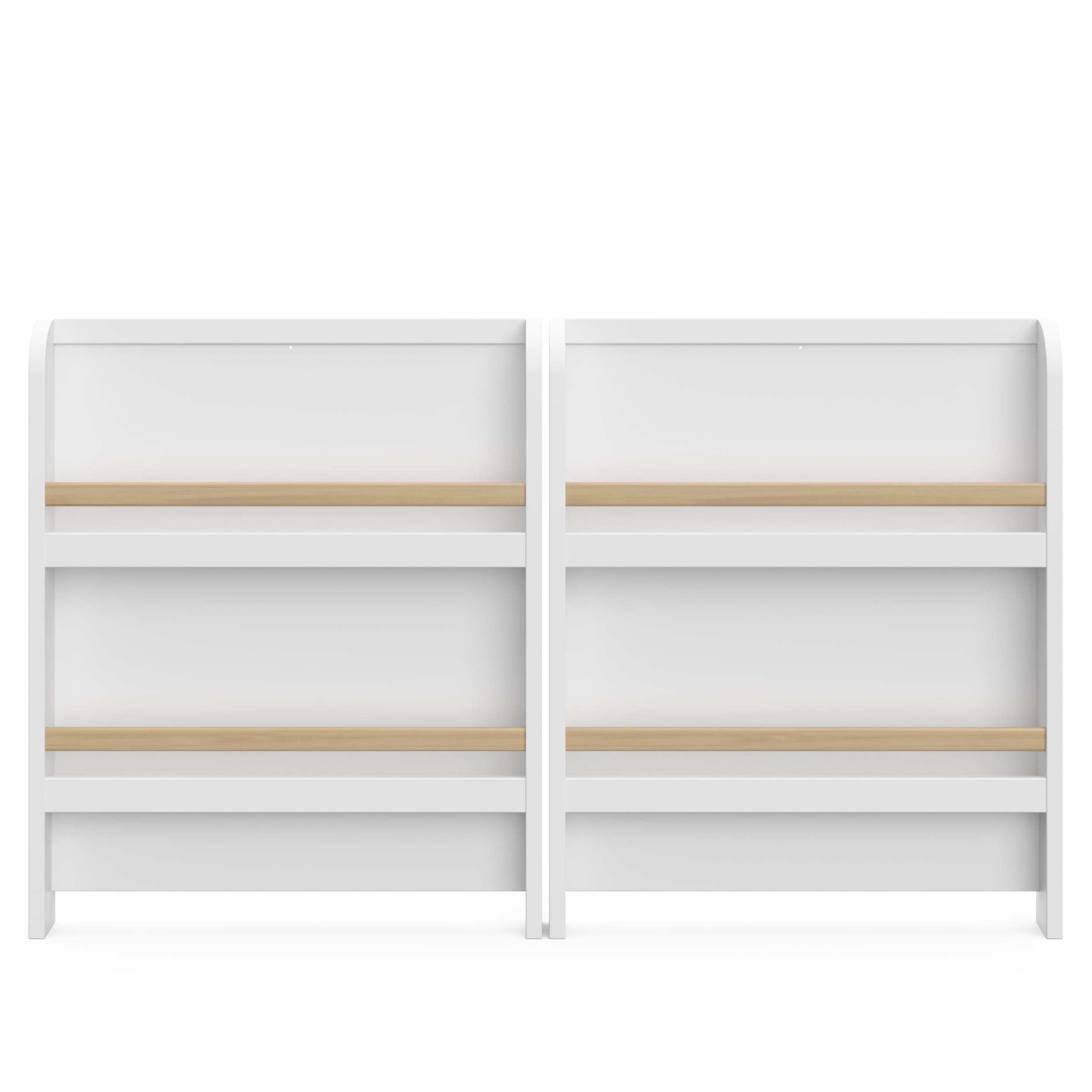 Graco Read-with-Me 4-in-1 Convertible Baby Crib with Drawer, White with Driftwood