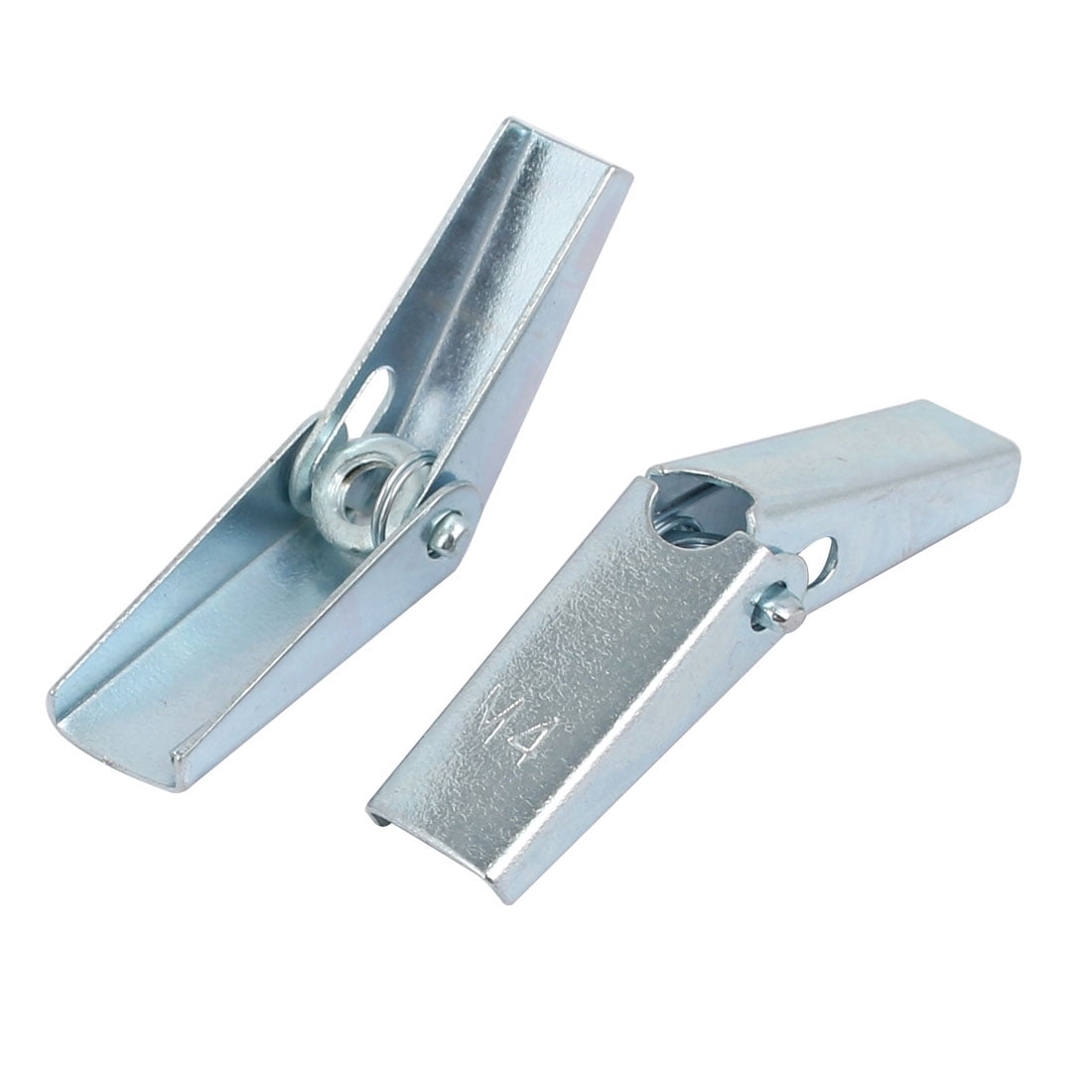 M4 Dia Female Thread Spring Loaded Hollow Wall Anchor Toggle Wing Nut