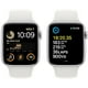 thumbnail image 3 of Reloj APPLE Watch SE 2da Gen GPS + Celular 44mm Aluminio Silver S/M Deportivo White, 3 of 5