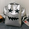 thumbnail image 4 of Demon Bat Backpack Multifunctional Cute Fitness Rucksack for Men Women (Silver), 4 of 10