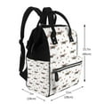 thumbnail image 2 of Defioc Dachshund Dog for Baby Diaper Bag Backpack - Baby Bag for Boys & Girls - Diaper Backpack - Large Travel Diaper Bags- Baby Registry Search & Shower Gifts, 2 of 5