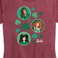 thumbnail image 3 of Barbie - St. Patrick's Day St. Paddys Collage - Women's Short Sleeve Graphic T-Shirt, 3 of 5