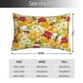 thumbnail image 2 of Easygdp Bees Honeycomb for Soft Pillow Case Pillow Protectors,Perfect for Sleeping (Pillow Core Not Included)-14"x20", 2 of 6