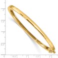 thumbnail image 2 of Bracelet Jonc à Charnière en Or Jaune 14k 3,6 mm, 2 of 6