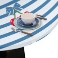 thumbnail image 6 of muroi Fruits Cherry Design Round Elastic Tablecloth Outdoor Table Cloth Fitted Tables Cover for Picnic Patio Dining Party Indoor 36" - 42", 6 of 6