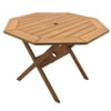 Amazonia Milano Octagonal Table | Eucalyptus Wood | Ideal for Outdoors and Indoors