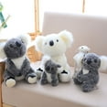 thumbnail image 4 of Cute 14-30cm Accompany Doll Plush Craft Toy Doll Toy Simulation Koala Bear Home Decor Plush doll Koala Stuffed Toy Stuffed Animal Doll Parent-Child Toys Koala Plush Toy WHITE 30CM MOTHER AND SON, 4 of 8