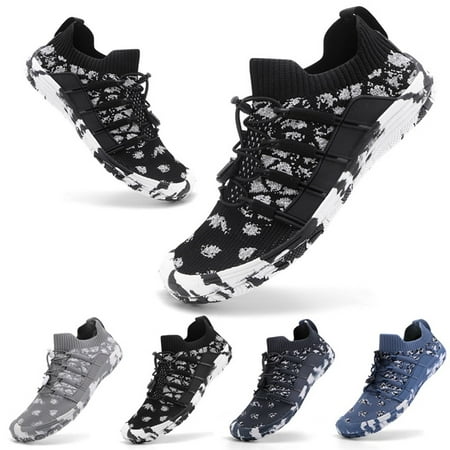 

Hicooer Coolcsea Water Shoes Men s Women s Swim Shoes Outdoor Beach Barefoot Quick-Dry Aqua Pool Socks Swimming Yoga Surfing Exercise Black