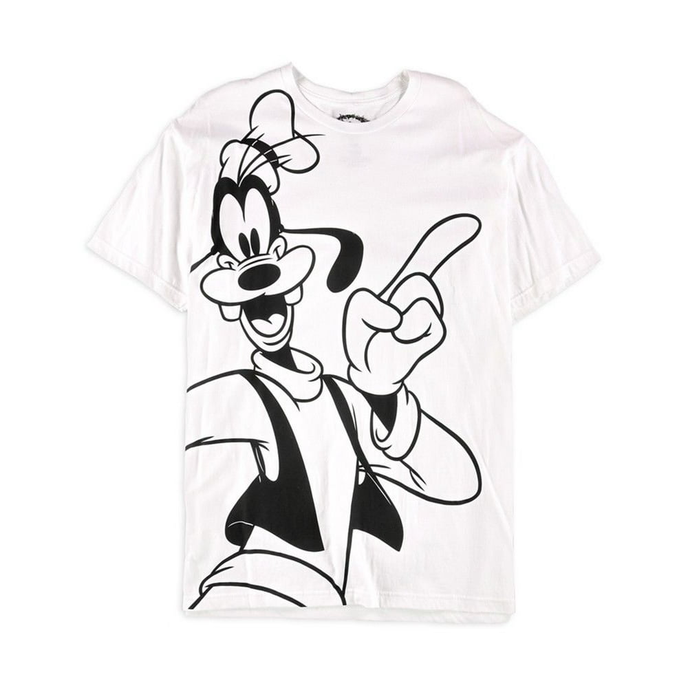 Disney Disney NEW White Men's Size XL Contrast Goofy Graphic Tee T